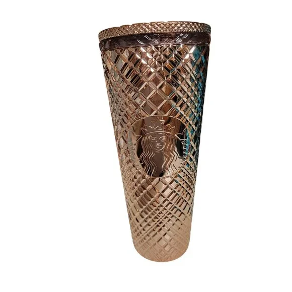 Lot of 5 Starbucks 24 Oz Tumblers No Straws 2024 2023 2022 Mermaid Holiday Drinkware